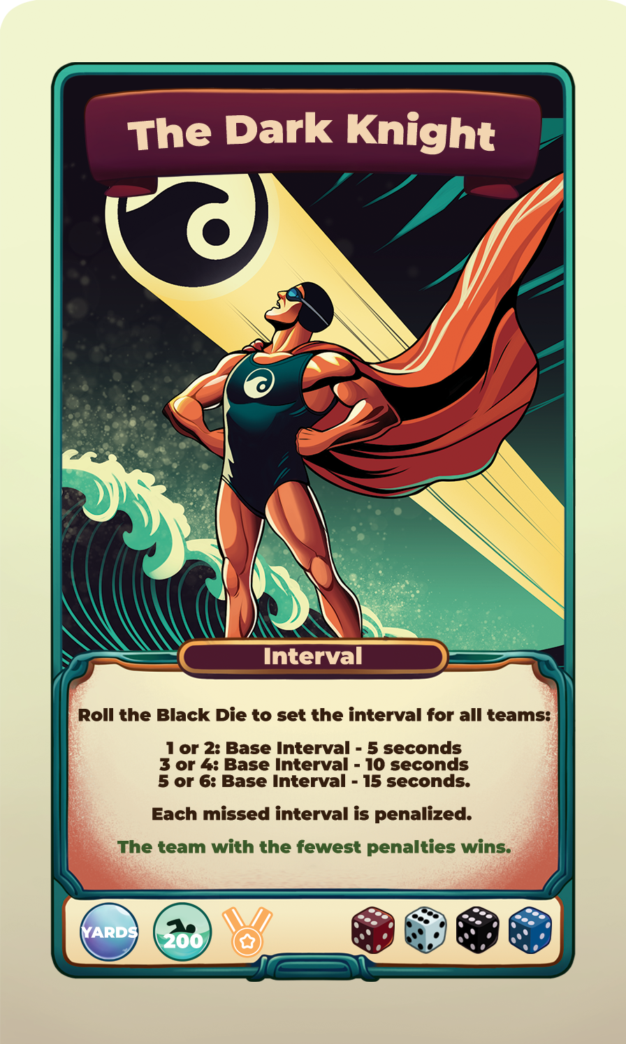 Dark Knight challenge card